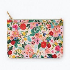 NWT Rifle Paper Co Garden Party Clutch